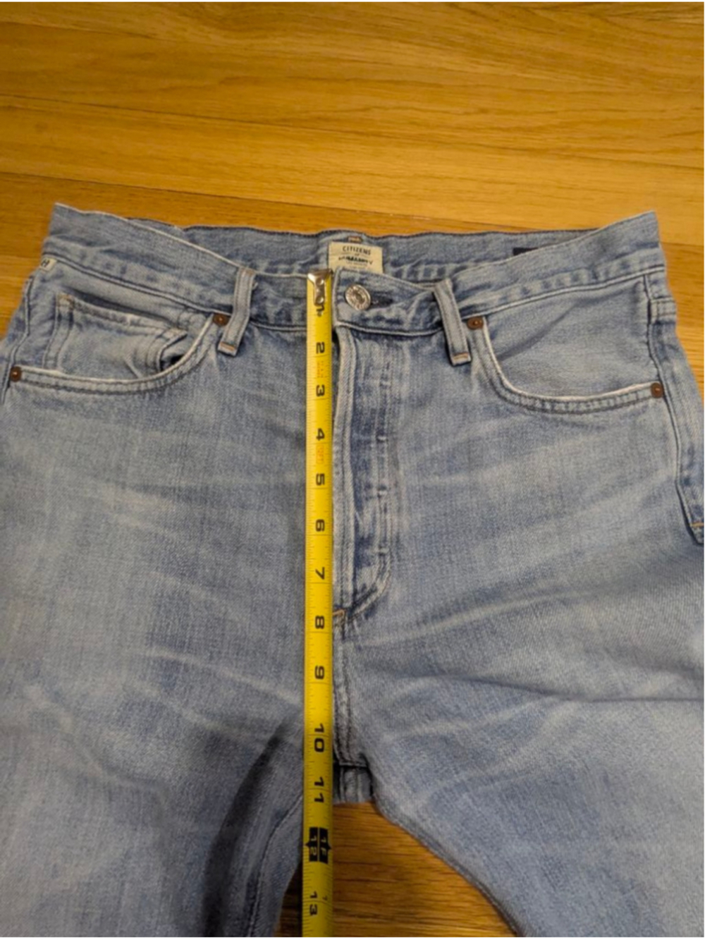 Citizens of Humanity Liya Jeans Blue Straight Leg Size 27 - Picture 10 of 14